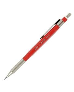 Koh-i-noor 5219 Mechanical Clutch Pencil / Leadholder - 2 MM - Red Plastic Body