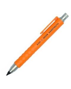 Koh-i-noor 5305 Mechanical Clutch Pencil / Leadholder - 5.6 MM - Orange Plastic Body with Metal Clip