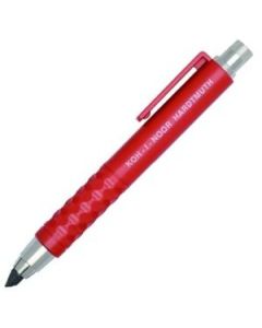 Koh-i-noor 5305 Mechanical Clutch Pencil / Leadholder - 5.6 MM - Red Plastic Body with Metal Clip