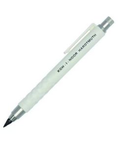 Koh-i-noor 5305 Mechanical Clutch Pencil / Leadholder - 5.6 MM - White Plastic Body with Metal Clip