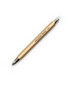 Koh-i-noor 5340 Versatil Mechanical Clutch Pencil / Leadholder - 5.6 MM - Gold Metal Body Without Clip