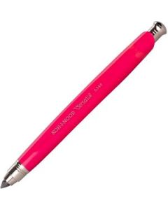 Koh-i-noor 5348 Versatil Mechanical Clutch Pencil / Leadholder - 5.6 MM - Pink Plastic Body with Metal Fitting & Sharpener