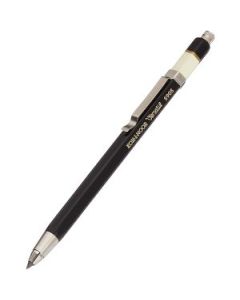 Koh-i-noor 5905 Versatil Mechanical Clutch Pencil / Leadholder - 2.5 MM - Black Metal Body with Clip