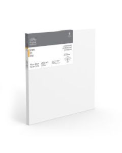 Winsor & Newton Professional White Primed Stretched Linen Canvas - Fine Grain - 430 GSM / 15.2 Oz - 40 x 40 cm OR 15.7" x 15.7"