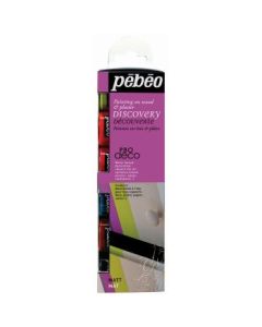 Pebeo Deco Wood Paint - 6 x 20 ml - Matt Discovery Set of 6 colours