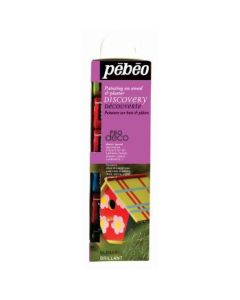 Pebeo Deco Wood Paint - 6 x 20 ml - Bright Discovery Set of 6 colours