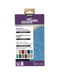 Pebeo Fantasy Moon Mixed Media Paint - 12 x 20 ML - Exploration Set