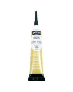 Pebeo Vitrail Cerne Relief Outliner - 20 ml Tube - Pale Gold