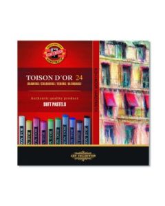 Koh-I-Noor Toison D'Or Artist's Quality Soft Pastel - Set of 24 - Assorted Colour