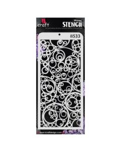 iCraft Layering Stencils - 4 x 8" - Design No - 8533