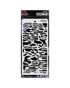 iCraft Layering Stencils - 4 x 8" - Design No - 8550