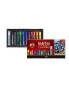 Koh-I-Noor Toison D'Or Extra Soft Pastel Stick - Set of 12 - Assorted Colour