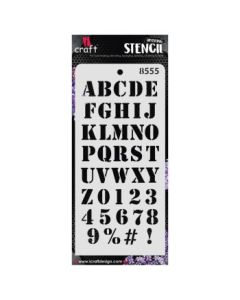 iCraft Layering Stencils - 4 x 8" - Design No - 8555