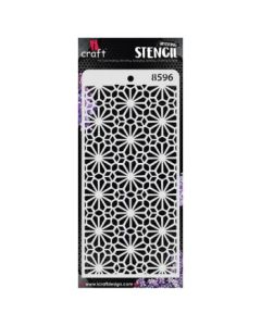 iCraft Layering Stencils - 4 x 8" - Design No - 8596