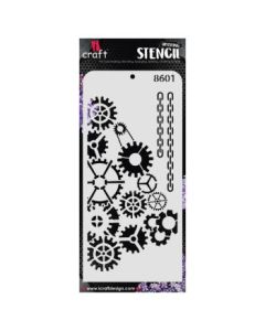 iCraft Layering Stencils - 4 x 8" - Design No - 8601