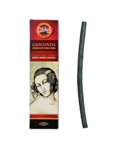 Koh-I-Noor Gioconda Artists' Drawing Natural Charcoal Sticks - Round (6 - 7 MM) - Set of 6