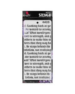 iCraft Layering Stencils - 4 x 8" - Design No - 8625