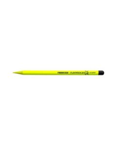 Koh-I-Noor Progresso Fluorescent Woodless Coloured Pencil - Yellow (01)