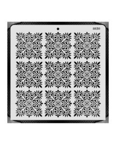 iCraft Large Stencils - 12 x 12" - Design No - 8830