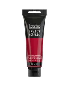 Liquitex Basics Acrylic Colour - Tube of 118 ML - Alizarin Crimson Hue Permanent (116)