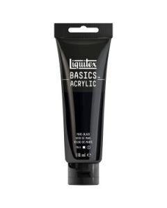 Liquitex Basics Acrylic Colour - Tube of 118 ML - Mars Black (276)