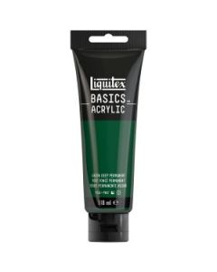 Liquitex Basics Acrylic Colour - Tube of 118 ML - Green Deep Permanent (350)