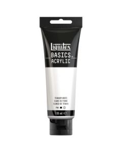 Liquitex Basics Acrylic Colour - Tube of 118 ML - Titanium White (432)