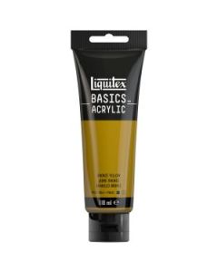 Liquitex Basics Acrylic Colour - Tube of 118 ML - Bronze Yellow (530)