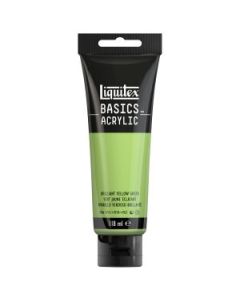 Liquitex Basics Acrylic Colour - Tube of 118 ML - Brilliant Yellow Green (840)