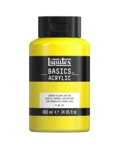 Liquitex Basics Acrylic Colour - Jar of 400 ML - Cadmium Yellow Light Hue (159)