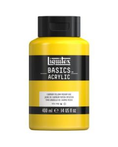 Liquitex Basics Acrylic Colour - Jar of 400 ML - Cadmium Yellow Medium Hue (830)