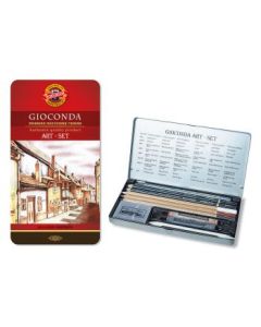 Koh-I-Noor Hardtmuth Gioconda Drawing / Sketching Artist's Mini Art SET - 8890