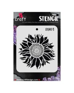 iCraft Mini Stencils - 4 x 4" - Design No - 8901