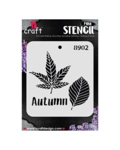 iCraft Mini Stencils - 4 x 4" - Design No - 8902