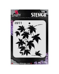 iCraft Mini Stencils - 4 x 4" - Design No - 8911