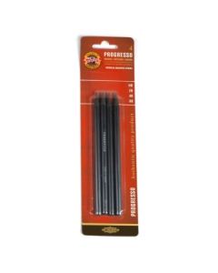 Koh-I-Noor Progresso Professional Woodless Graphite Pencil - HB, 2B, 4B & 6B - Set of 4