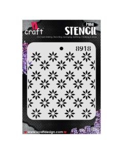 iCraft Mini Stencils - 4 x 4" - Design No - 8918