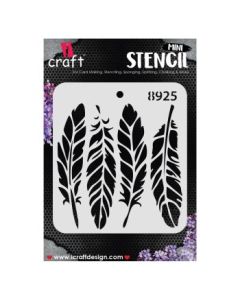 iCraft Mini Stencils - 4 x 4" - Design No - 8925