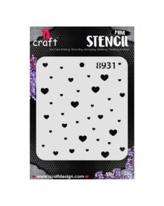 iCraft Mini Stencils - 4 x 4" - Design No - 8931