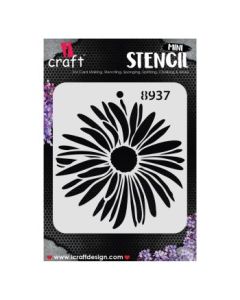 iCraft Mini Stencils - 4 x 4" - Design No - 8937