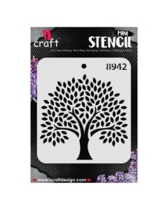 iCraft Mini Stencils - 4 x 4" - Design No - 8942