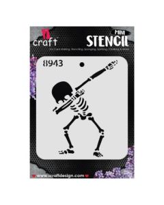 iCraft Mini Stencils - 4 x 4" - Design No - 8943