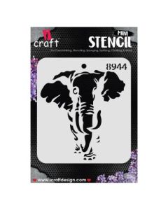 iCraft Mini Stencils - 4 x 4" - Design No - 8944