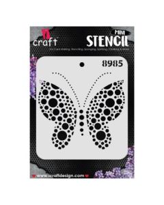 iCraft Mini Stencils - 4 x 4" - Design No - 8985