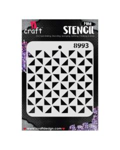 iCraft Mini Stencils - 4 x 4" - Design No - 8993