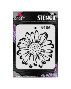 iCraft Mini Stencils - 4 x 4" - Design No - 9106