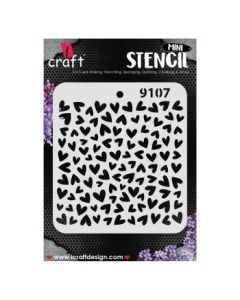 iCraft Mini Stencils - 4 x 4" - Design No - 9107