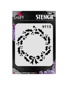 iCraft Mini Stencils - 4 x 4" - Design No - 9113