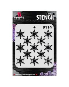 iCraft Mini Stencils - 4 x 4" - Design No - 9114