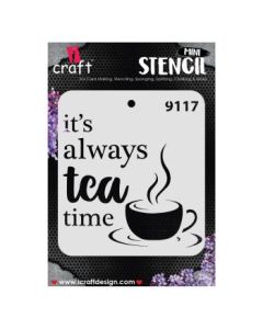 iCraft Mini Stencils - 4 x 4" - Design No - 9117